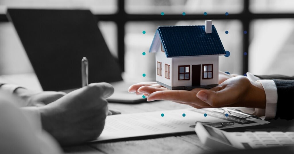 Mortgage application Australia with model house