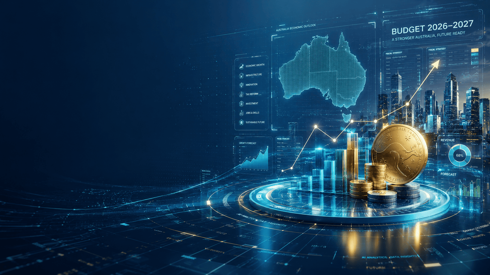 Australian tax brackets 2026 budget update illustration