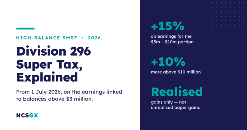 Division 296 super tax overview