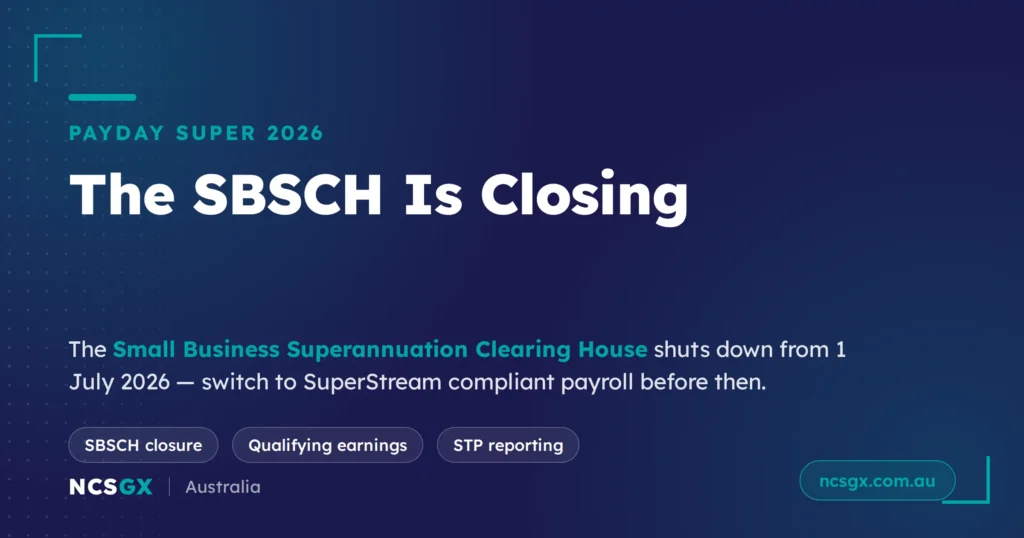 SBSCH closure for Payday Super 2026