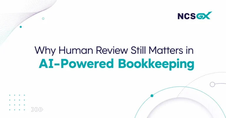 Why human review remains important in AI-powered bookkeeping