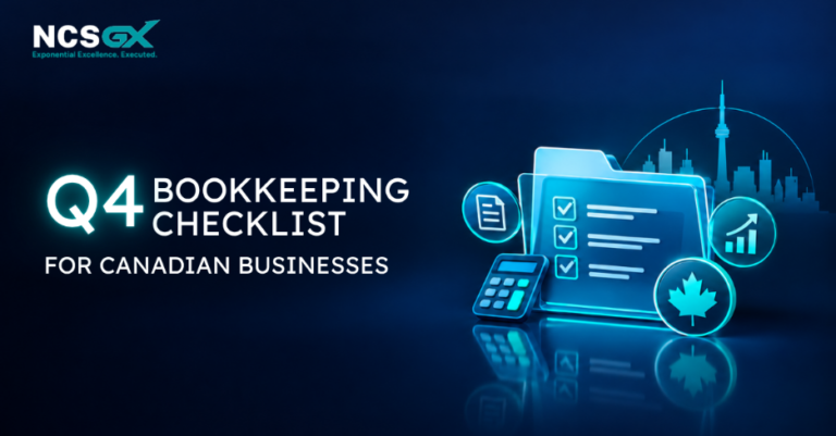 Q4 bookkeeping checklist for Canadian businesses.