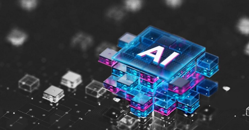 AI chip architecture representing digital transformation